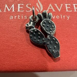 James Avery Prickly Pear Silver Charm